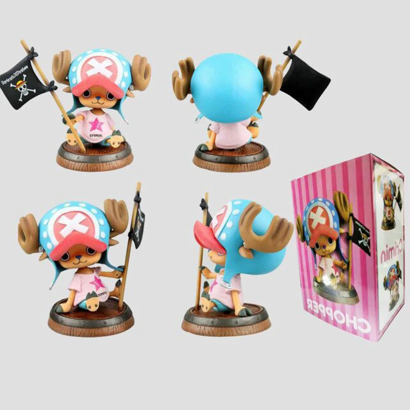 

Anime One Piece Figure Cute Tony Tony Chopper PVC Action Figure statue Toys Collection Model Doll Gifts For Children