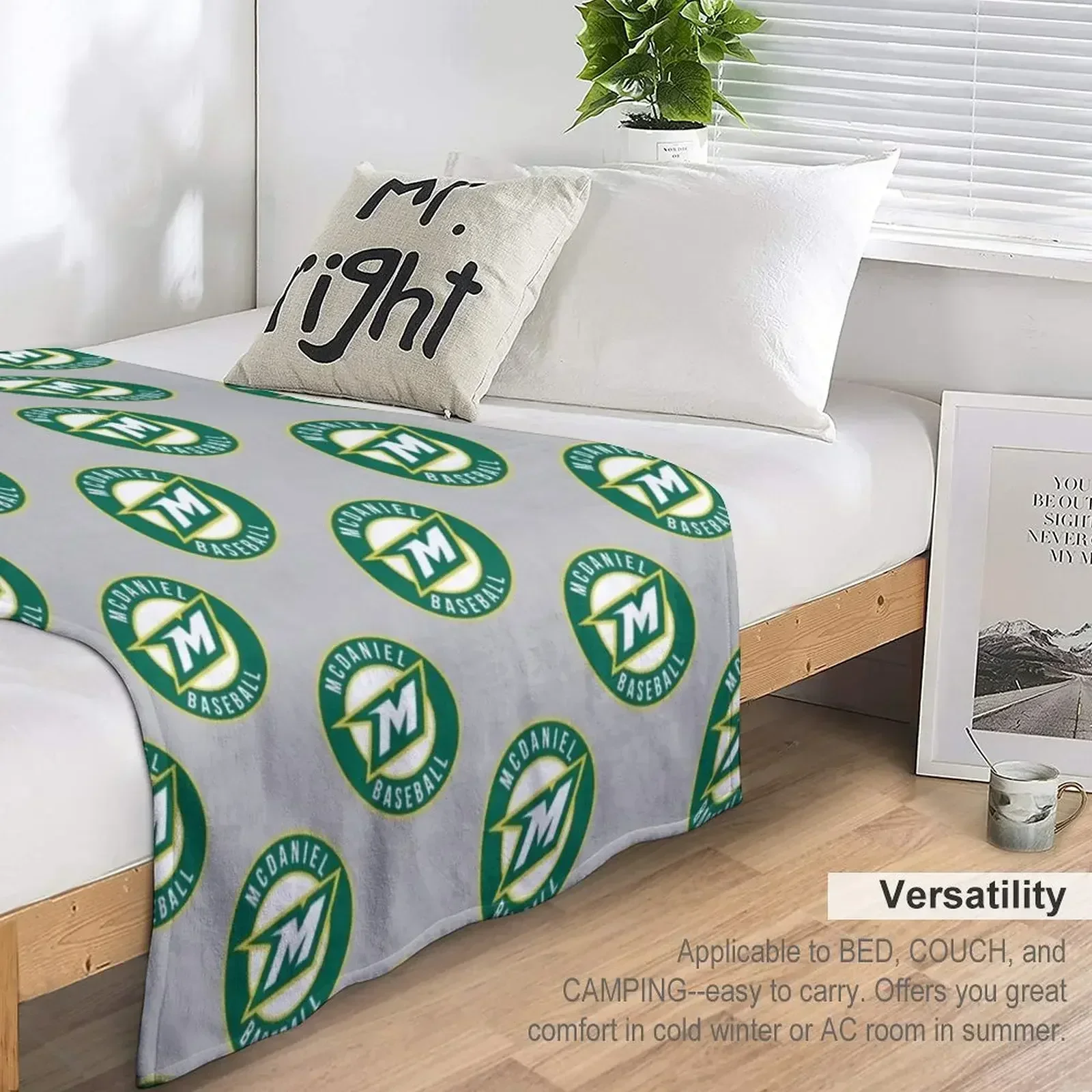 Одеяло для колледжа McDaniel декоративный диван мягкие большие меховые одеяла