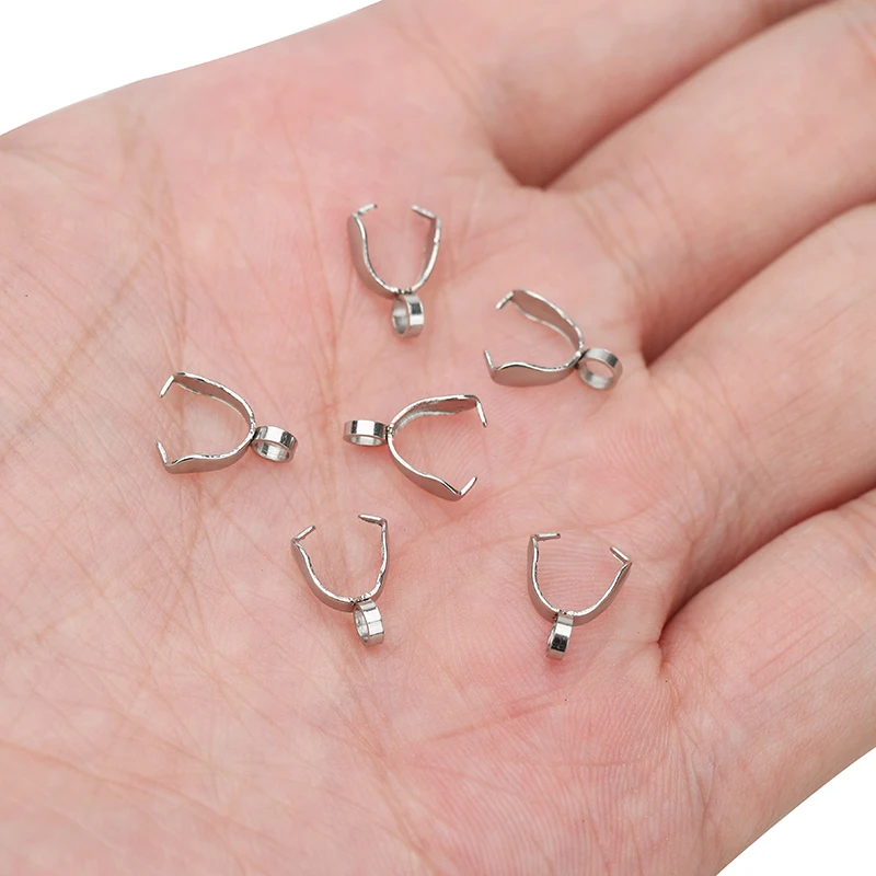 Застежки для ожерелья 20 шт./лот из нержавеющей стали 2 5*9 мм/3 5*11 мм/4*12/5*14 мм - купить