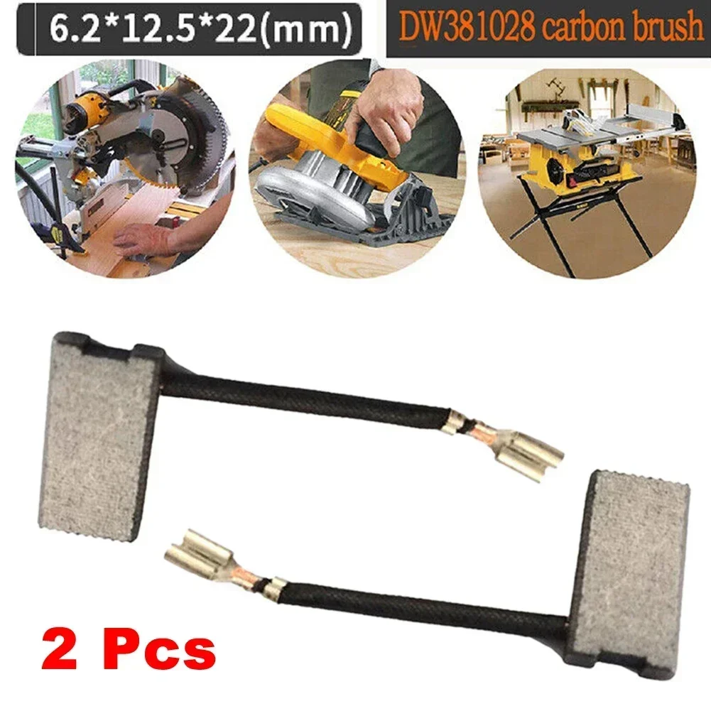 Угольная щетка Moter ленточные шлифовальные машины щетки для De Walt DW368 DW708 DW716 2 шт. 381028
