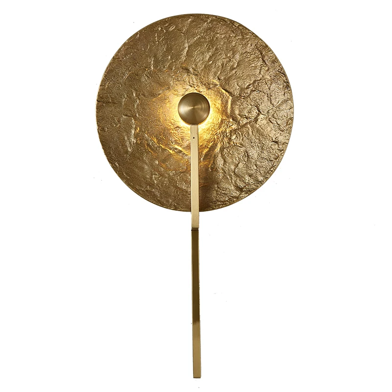 

Walllight all copper creative light luxury bedroom LED bedside light TV background wall lighting decoration