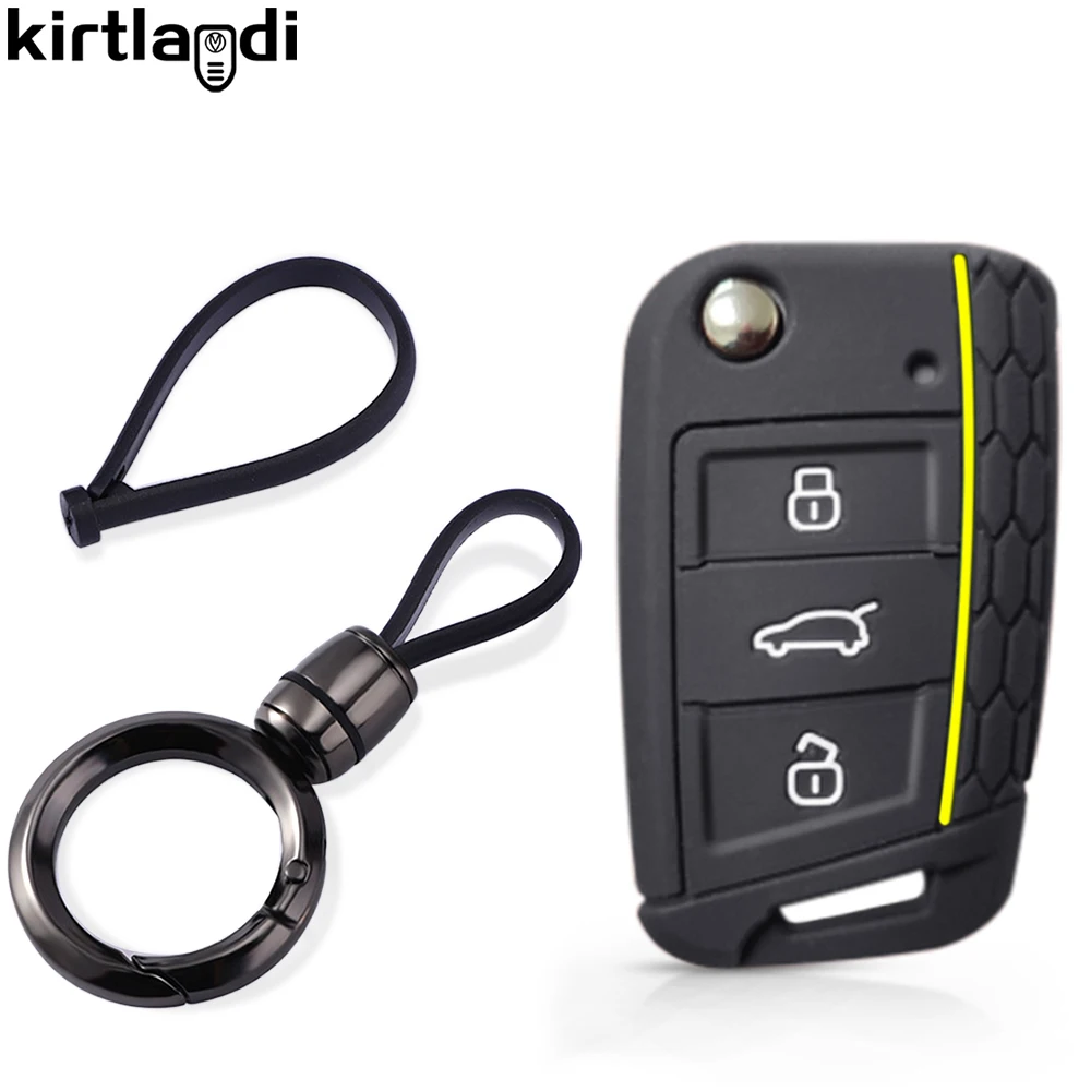 Для Skoda Superb Octavia Fabia Rapid Kodiaq для VW Golf 7 GTI POLO Touran Tiguan Seat Ibiza Leon автомобильные брелки