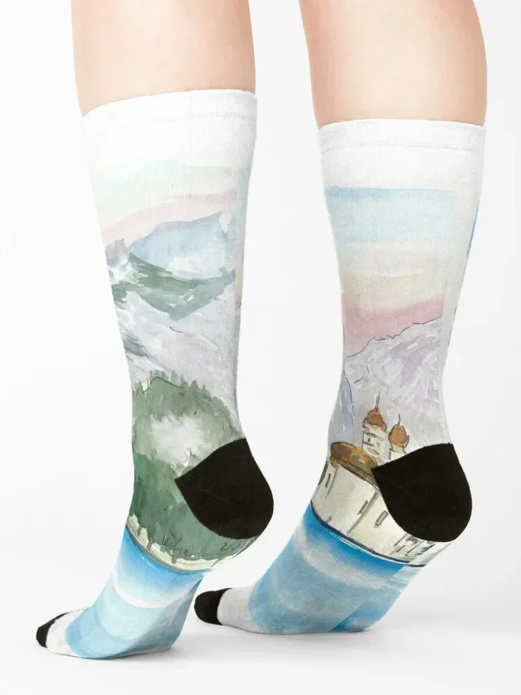 Saint Bartholomew Church Koenigsee с горными носками Watzmann детские велосипедные носки новые