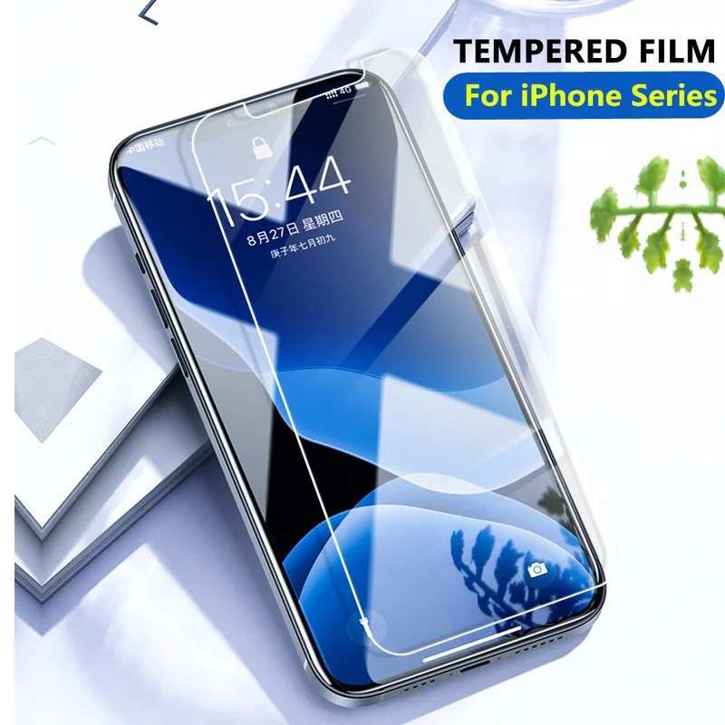 

2PCS Tempered Glass For iPhone 12 Pro 11 Pro MAX XS XR SE 6 7 8 Screen Protector Tempered Glass For iPhone 13 Pro MAX 12 Pro Max