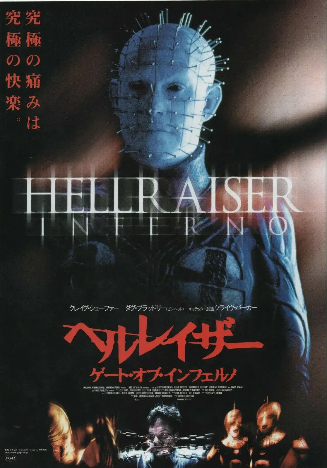 Кошмар 2000. Постер Hellraiser 5. Inferno (2000). Восставший из ада 5: Преисподняя (2000).