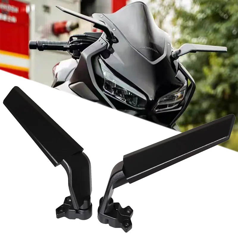 Зеркало заднего вида с фиксированным крылом