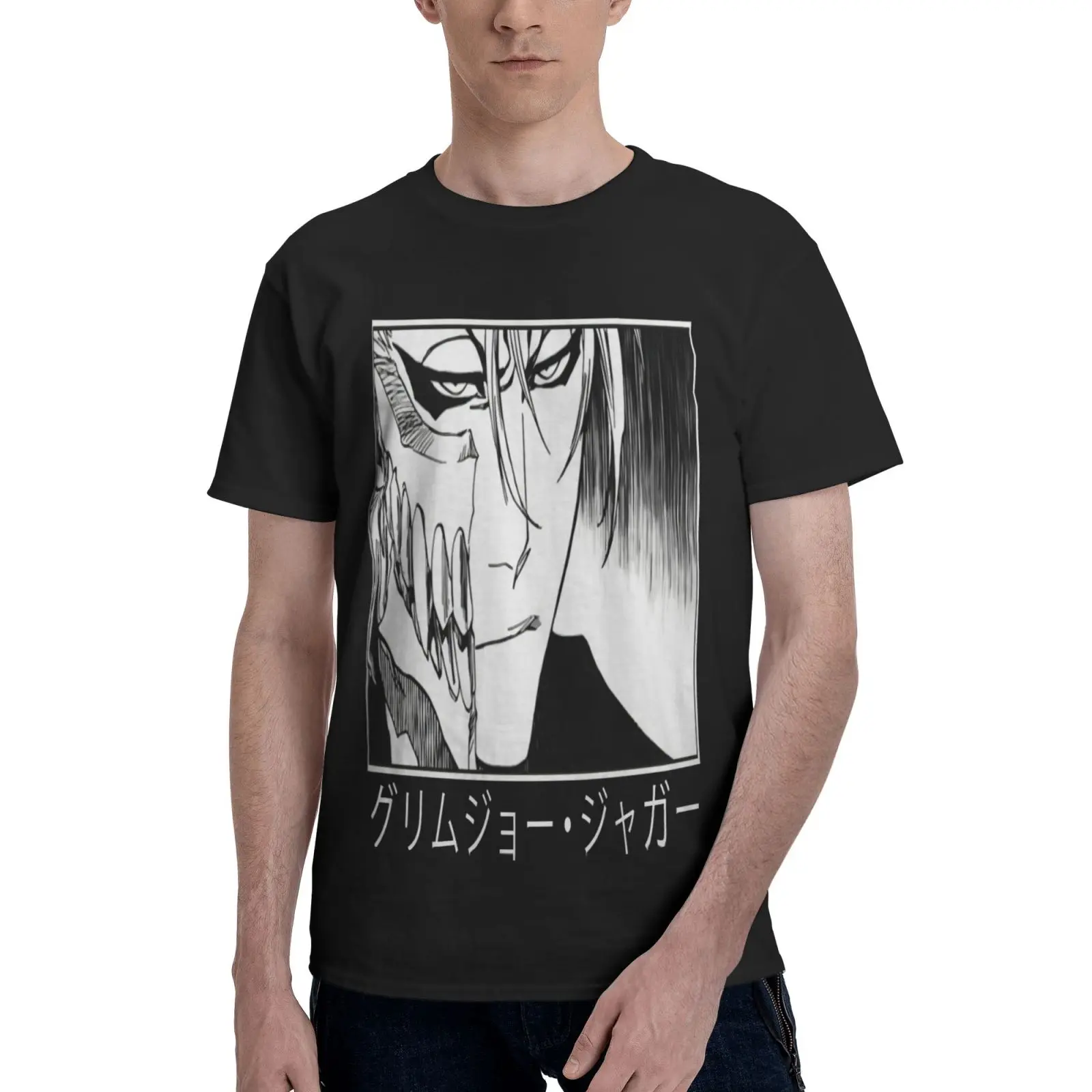 

Футболка Grimmjow Jaggerjack Мужская одежда Мужская футболка мужские футболки с коротким рукавом Блузка футболки оверсайз женская футболка