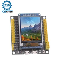 microcontroller stm32 development board stm32f103rct6 1 8inch tft lcd display screen dc 2v 3 6v 2m bytes spi flash chip