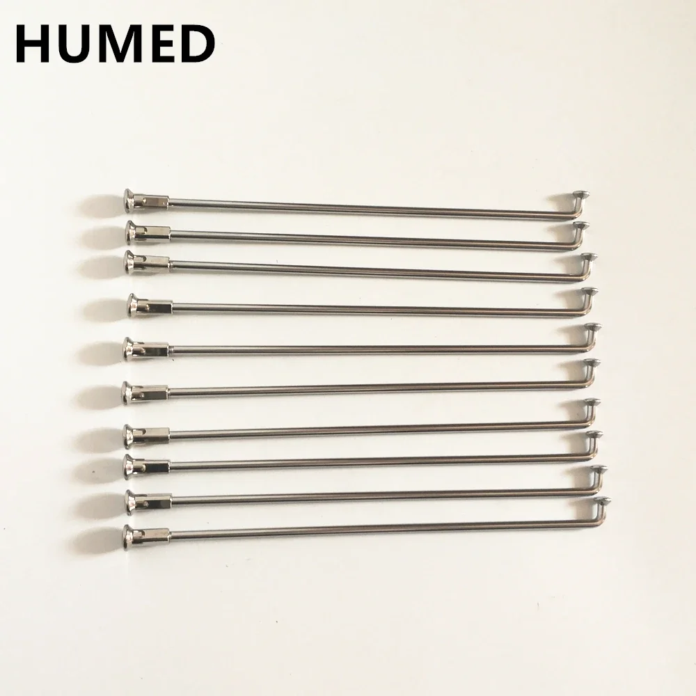 

Спицы из нержавеющей стали для внедорожных мотоциклов, 9 г, 304 дюйма, диаметр 3,5 мм, Длина 165-305 мм, 36 шт./партия