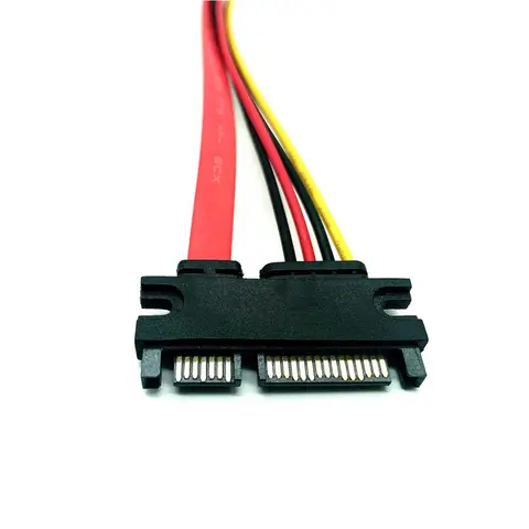 CY 22-контактный SATA 3 удлинительный кабель 30 см красный