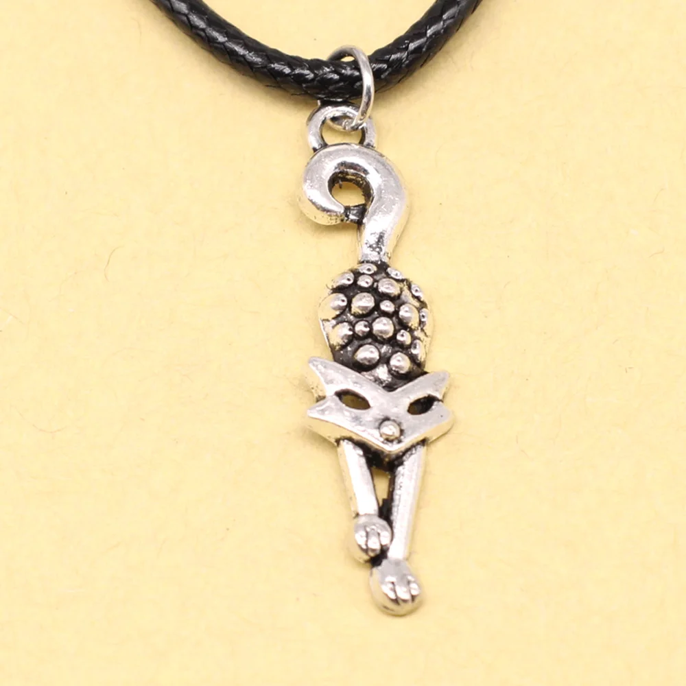 Ожерелье с кошкой мужское винтажное ювелирное изделие 1 шт. 8x32 мм