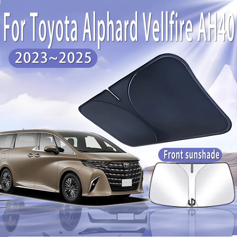Автомобильный солнцезащитный козырек для Toyota Alphard Vellfire AH40 2023 2024 2025 лобового