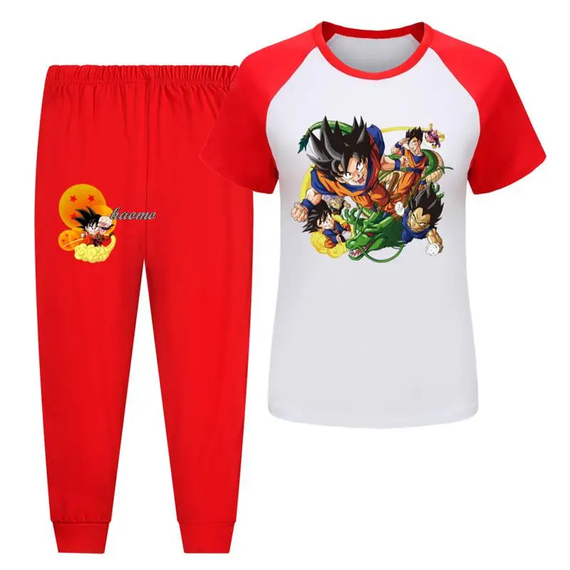  Dragonball Z Goku Character - Pijama para hombre con opciones  de pierna corta o larga, Pierna larga. : Ropa, Zapatos y Joyería
