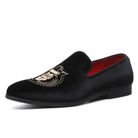 Mocasines деловые туфли для мужчин 2024 Роскошные Брендовые мужские классические туфли черные Лоферы мужские классические итальянские туфли