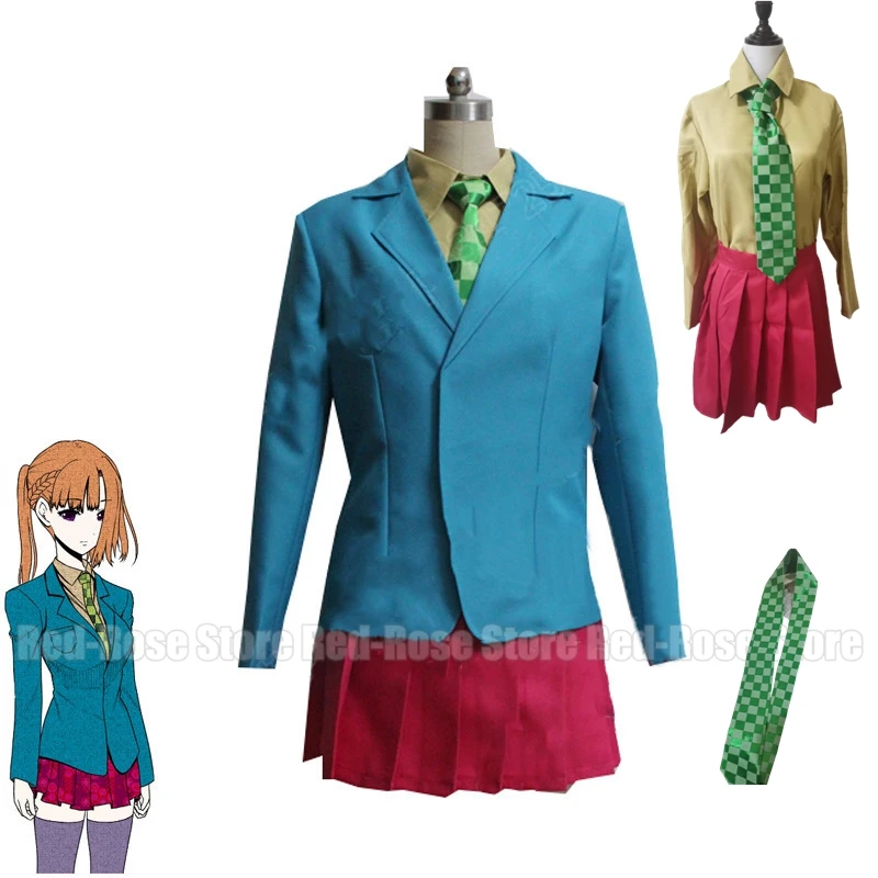 

Game Your Turn to Die Chidouin Sara Cosplay Costume Cute Jk School Uniforms Coat Shirt Skirts Halloween Party Suit Custom Made