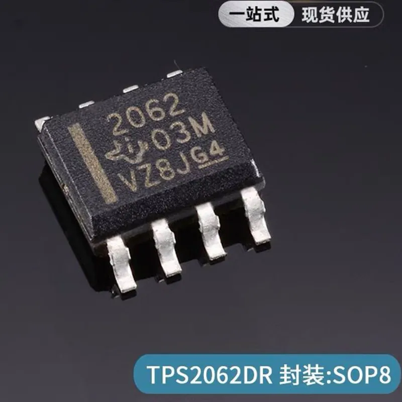 

10 шт. 100% Новый оригинальный TPS2062DR TPS2062D TPS2062 2062 SOP8 в наличии