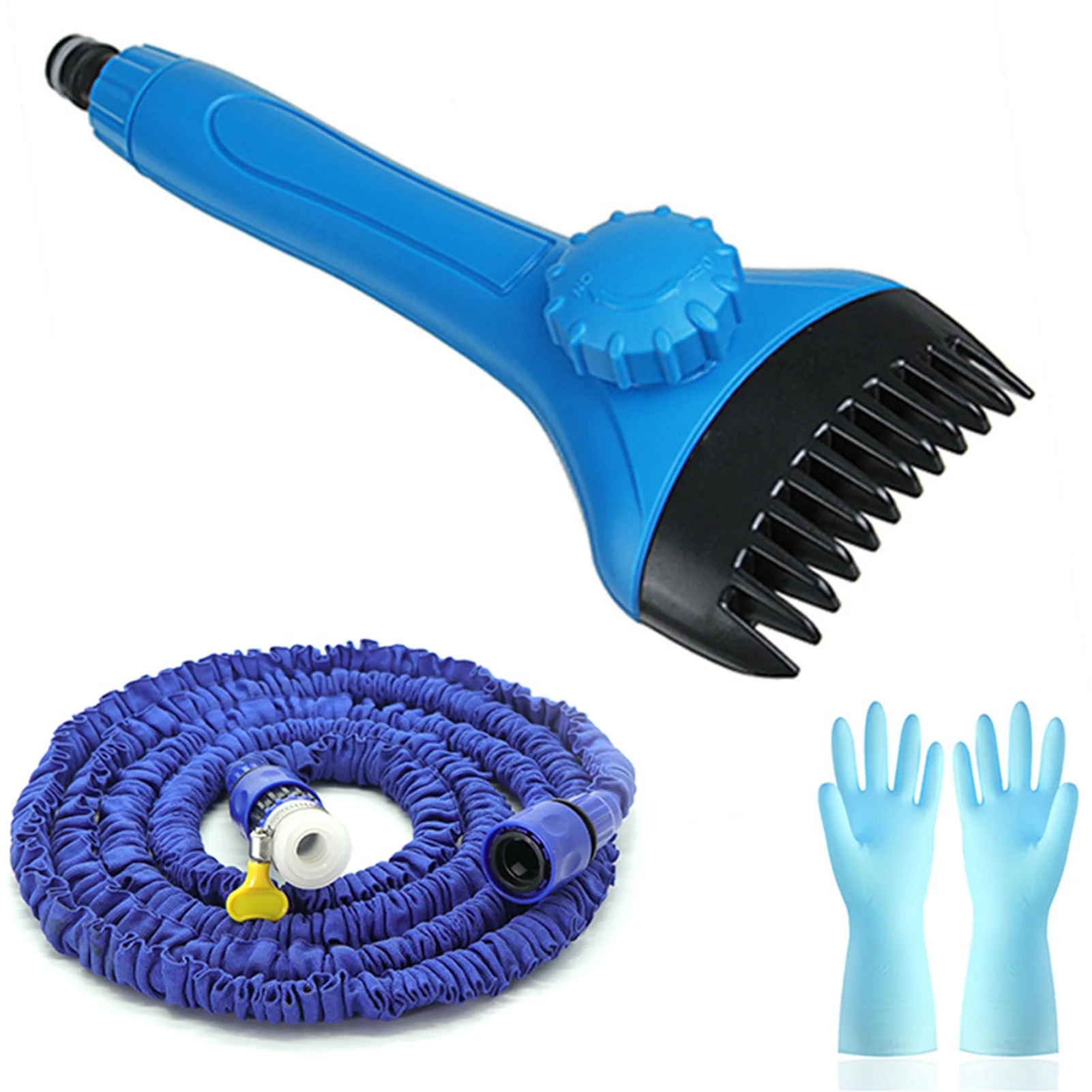

Pool Cartridge Filter Cleaning Tool Cartridge Filter Cleaning Comb Filter Cleaning Kit With Water Pipe And Gloves For Swimming