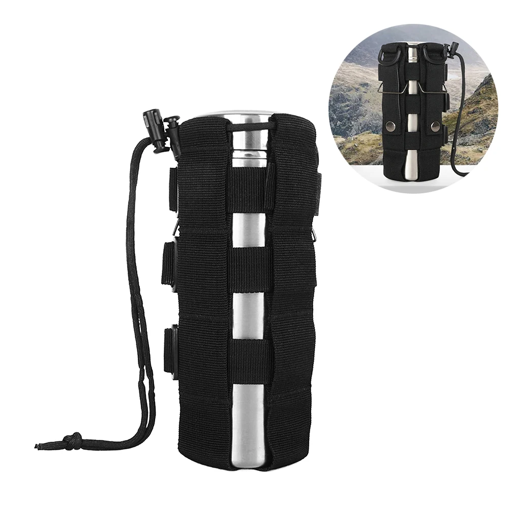 

Походная портативная прочная сумка для бутылки с водой регулируемой длины для кемпинга на открытом воздухе езды на велосипеде альпинизма С...