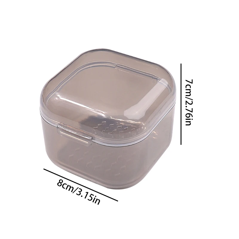 Квадратная головка для полировки ногтей коробка стерилизации чаша чистки