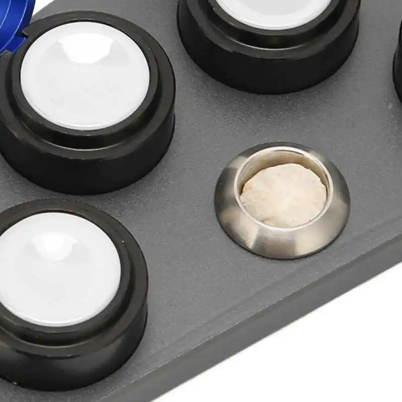 4 Dish Watch Oil Cup Simple Use Rust Proof Wear Resistant Professional Watch Repairing Accessory For Watchmaker Repair Tool