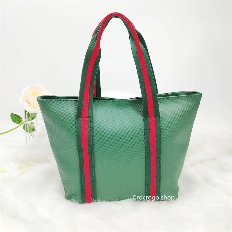 new ladies large capacity splicing tote bag leisure shopping travel outdoor shoulder bag office laptop mobile phone handbag free global shipping