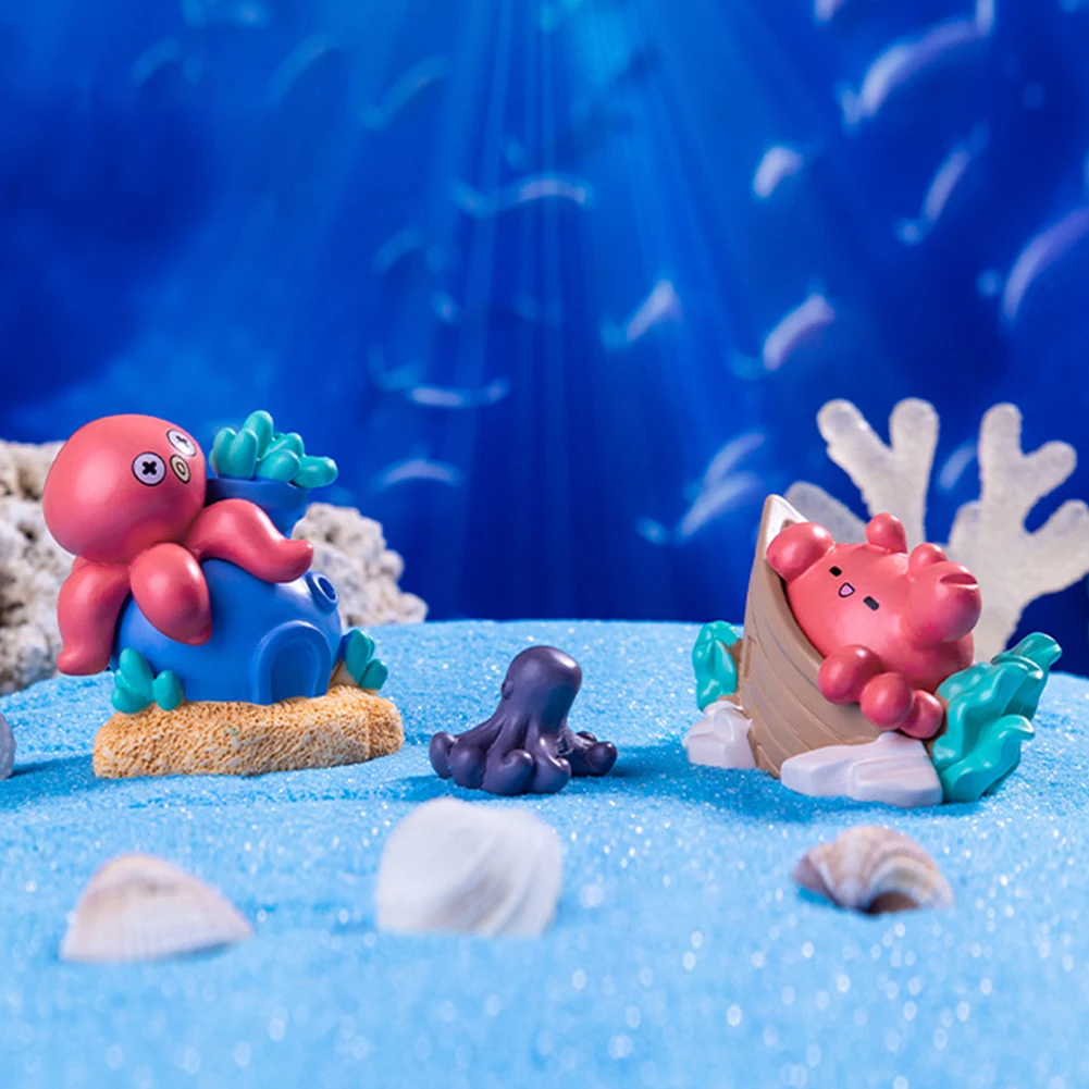 Красочное украшение для аквариума в форме раковины