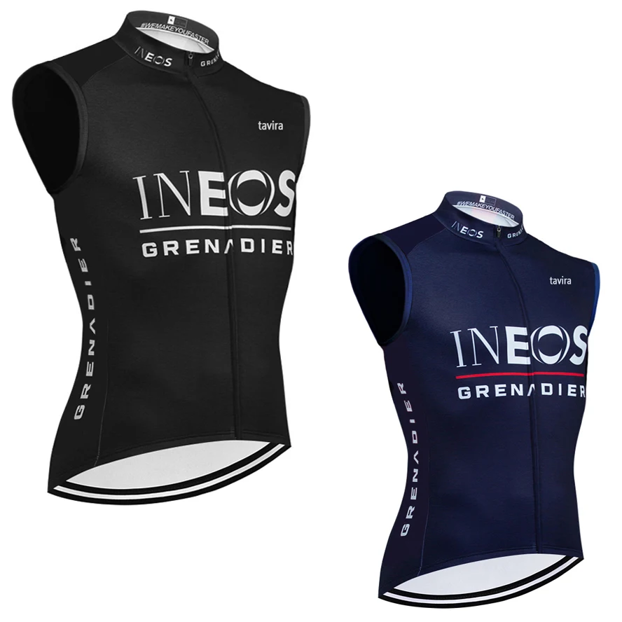 

Team 2022 INEOS Cycling Jersey Bike Windbreaker Vest Sportswear Ropa Ciclismo Men Quick Dry Windproof Bicycle Maillot
