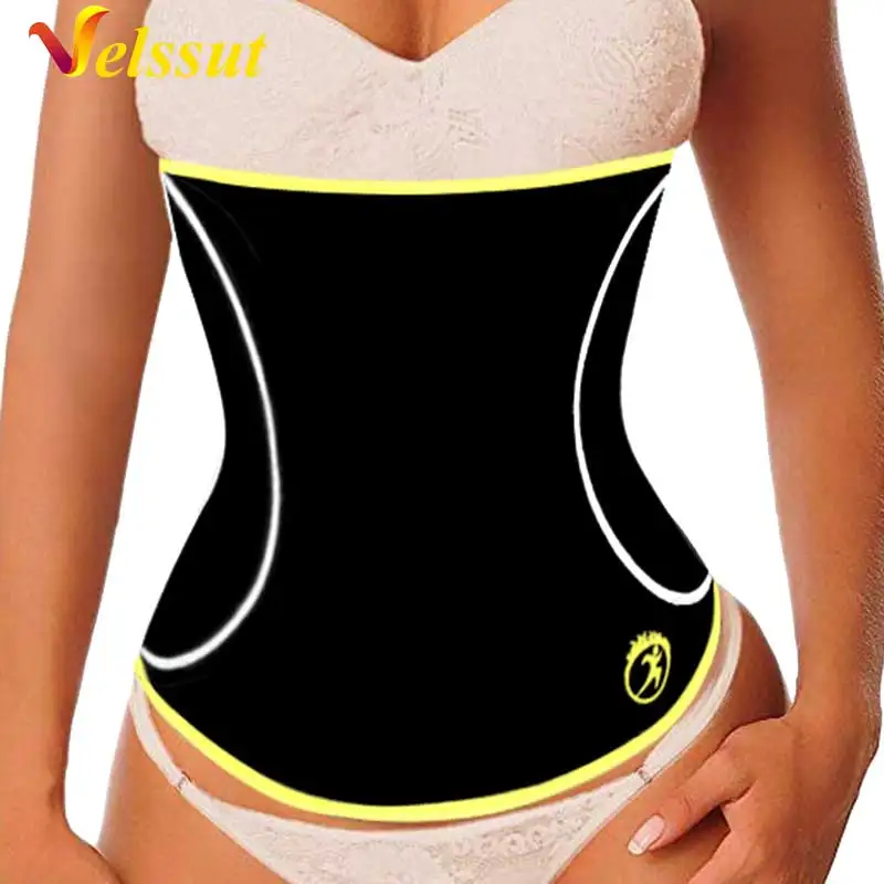 

Velssut Neoprene Body Shaper Belt Mens Slimming Corsets Waist Trainer Shapewear Weight Loss Tummy Fitness Belly Sweat Fat Burner