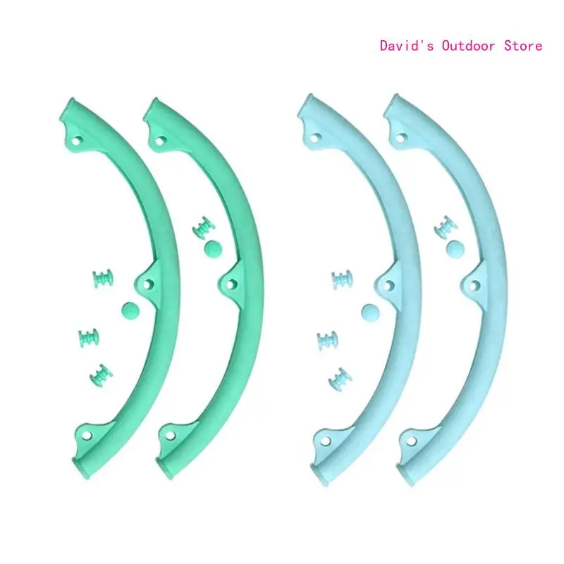 Ракетка для бадминтона передняя рамка силиконовый чехол защитный изогнутый