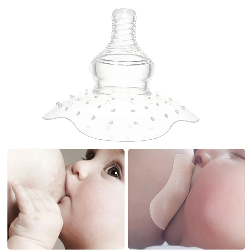 

Silicone Shield Breastfeeding Nursing for Home with Storage Case