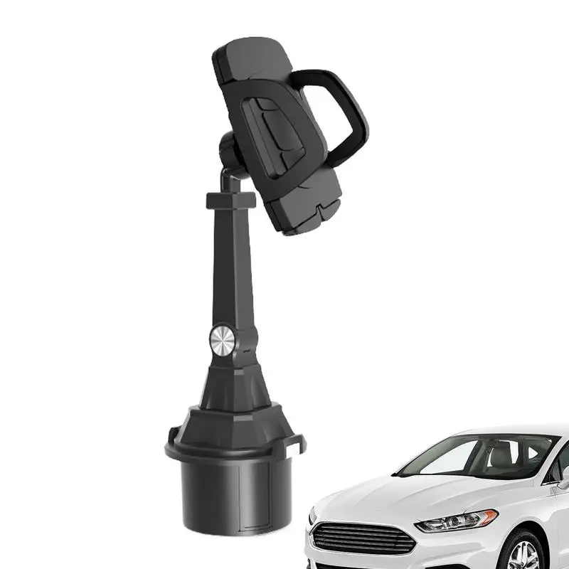 

Cup Holder Phone Mount For Car Long Neck Cup Phone Holder Cell Phone Cup Holder Stable Non Slip Adjustable Cup Phone Holder