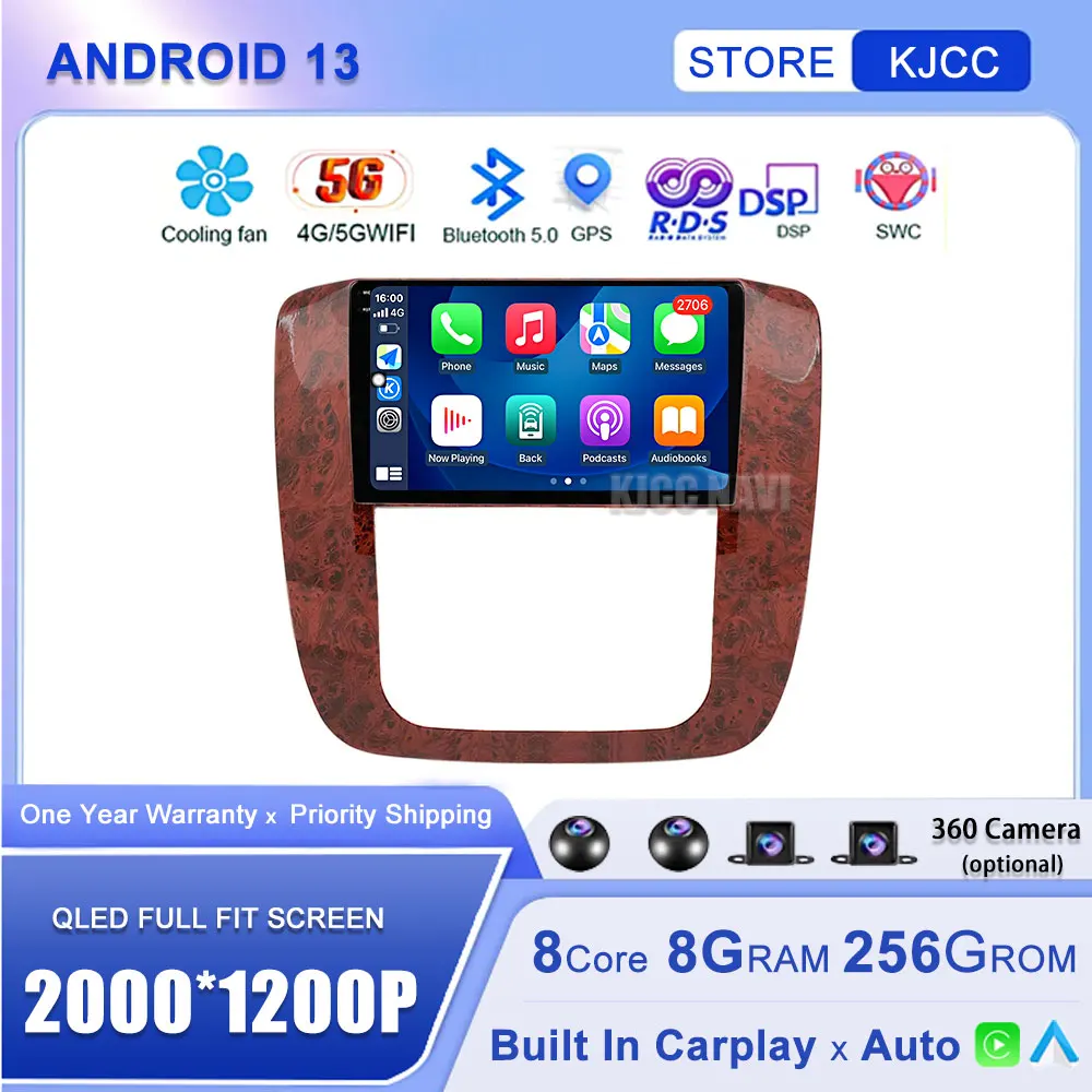 ΠΠ²ΡΠΎΠΌΠΎΠ±ΠΈΠ»ΡΠ½ΡΠΉ ΠΌΡΠ»ΡΡΠΈΠΌΠ΅Π΄ΠΈΠΉΠ½ΡΠΉ ΠΏΠ»Π΅Π΅Ρ, Android 13, Π΄Π»Ρ GMC Yukon Chevrolet Tahoe Suburban 2008-2012, Π°ΡΠ΄ΠΈΠΎ, FM, GPS-Π½Π°Π²ΠΈΠ³Π°ΡΠΈΡ, ΠΠ²ΡΠΎΡΠ°Π΄ΠΈΠΎ Carplay ΠΠ²ΡΠΎΠΌΠΎΠ±ΠΈΠ»ΡΠ½ΡΠΉ ΠΌΡΠ»ΡΡΠΈΠΌΠ΅Π΄ΠΈΠΉΠ½ΡΠΉ ΠΏΠ»Π΅Π΅Ρ, Android 13, Π΄Π»Ρ GMC Yukon Chevrolet Tahoe Suburban 2008-2012, Π°ΡΠ΄ΠΈΠΎ, FM, GPS-Π½Π°Π²ΠΈΠ³Π°ΡΠΈΡ, ΠΠ²ΡΠΎΡΠ°Π΄ΠΈΠΎ Carplay