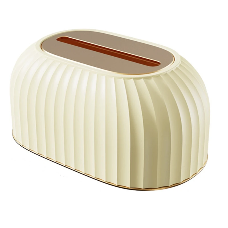 

Multifunctional Tissue Box Living Room Mask Sundries Desktop Dividing Storage Box Dust Belt Cover