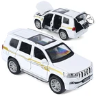 1:32 TOYOTA LAND CRUISER Prado Металлический Игрушечный Автомобиль из сплава литой игрушечный автомобиль модель автомобиля 6 дверей открывающиеся игрушки для детей A175