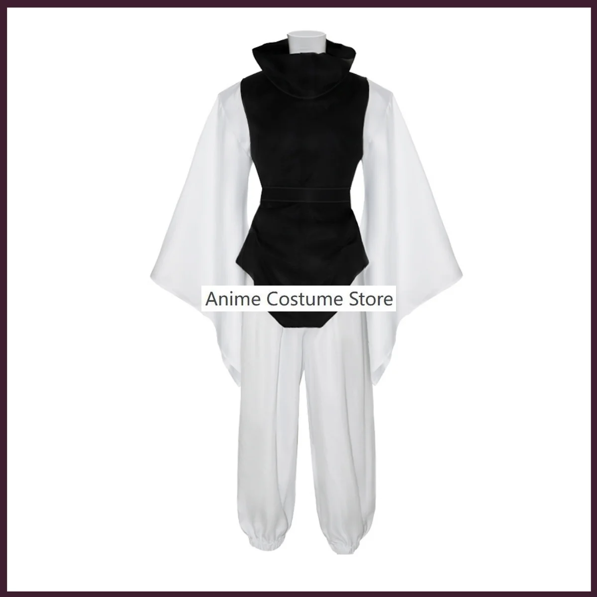 Костюм для косплея из аниме джутсу школьная форма черного винно-красного цвета