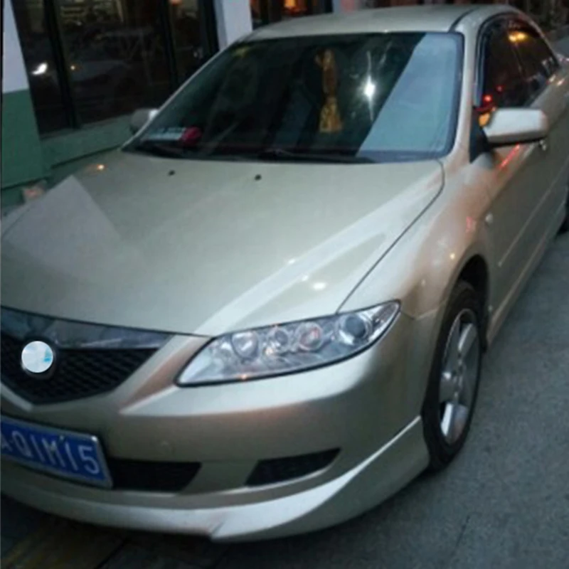 Для OLD Mazda 6 ABS передний бампер диффузор для губ аксессуары защиты от столкновений