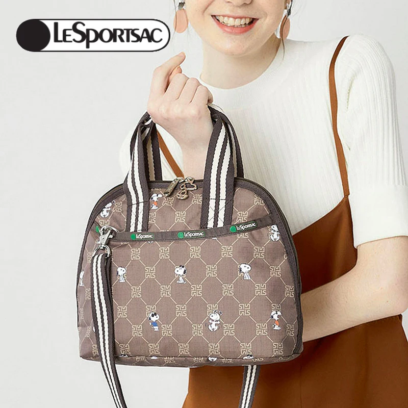 

Genuine Lesportsac Snoopys Bag Cartoon print Handbag Fashion all-match Lady bags Shoulder Bags cosmetic bag crossbody bag
