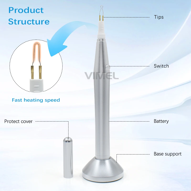 Двойная перезаряжаемая батарея стоматологическая система обтурации гутта