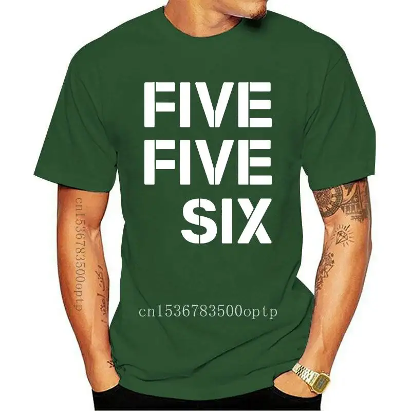 

Мужская одежда, футболка Five Six-5,56, Мужская футболка с боеприпасами, забавные хлопковые футболки большого объема