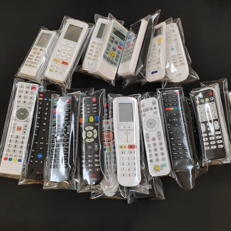 

PVC Transparent Universal Remote Control Cover Dust-proof Convenient Case Air Condition/TV Remote Control Protective Sheath