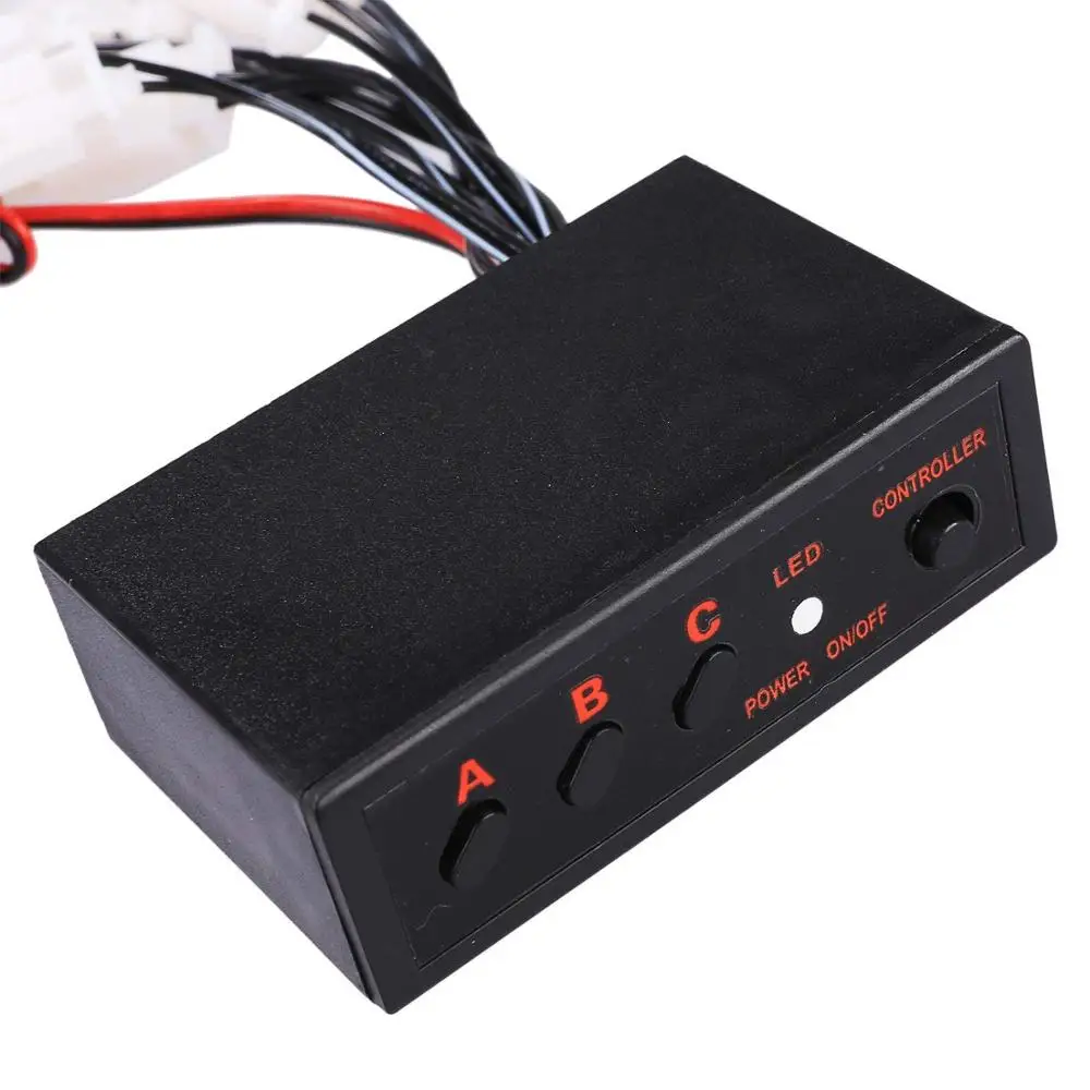 6x светодиодный красная синяя Янтарная Автомобильная решетка стробосветильник