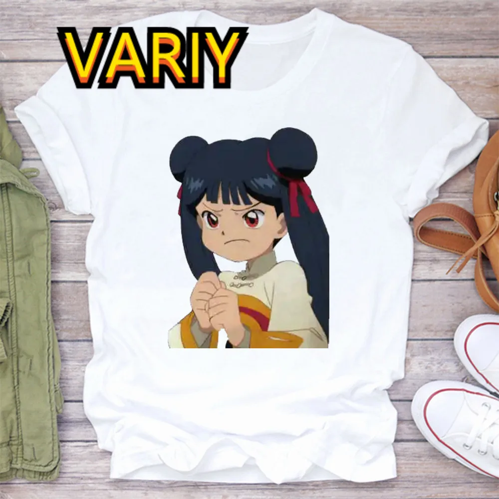 

Женская футболка с коротким рукавом, круглым вырезом и принтом сакуры