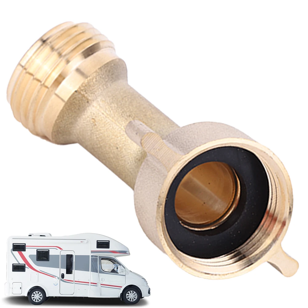 Соединитель садового шланга 3/4 дюйма 45 градусов твердые латунные фитинги