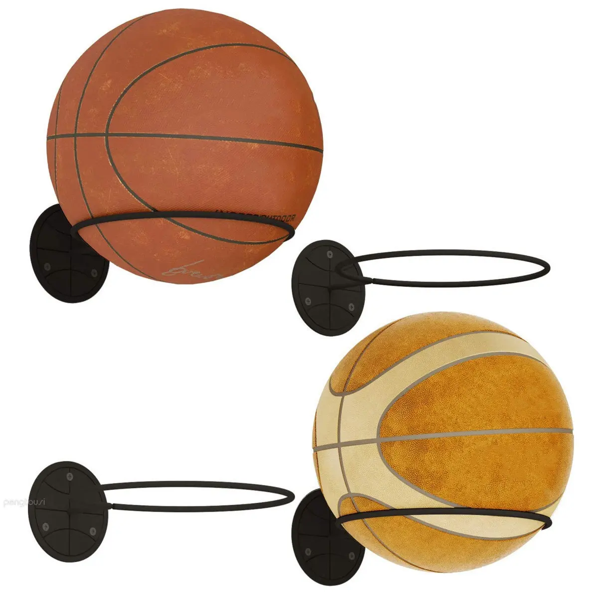 Rugby Storage Rack Basketball Stand Display Holder Multi-function Ball Rack Support Base Display Stand Football Bowling Ball