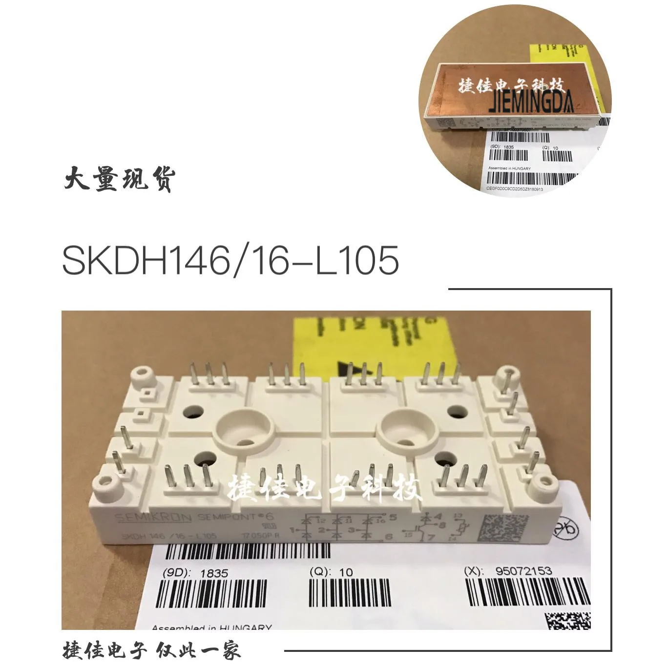 SKDH116/16-L100 SKDH146/16-L105 IGBT 100% новый и оригинальный