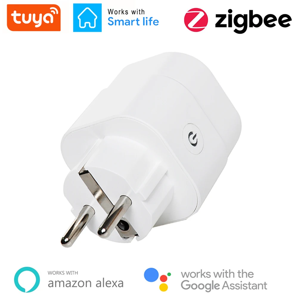 

Смарт-розетка ZigBee с евровилкой, 16 А, с таймером