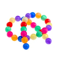 50 300pcs colorful cream round acrylic beads 6810mm spacer ball for jewelry making decorative clothing diy bracelet handmade