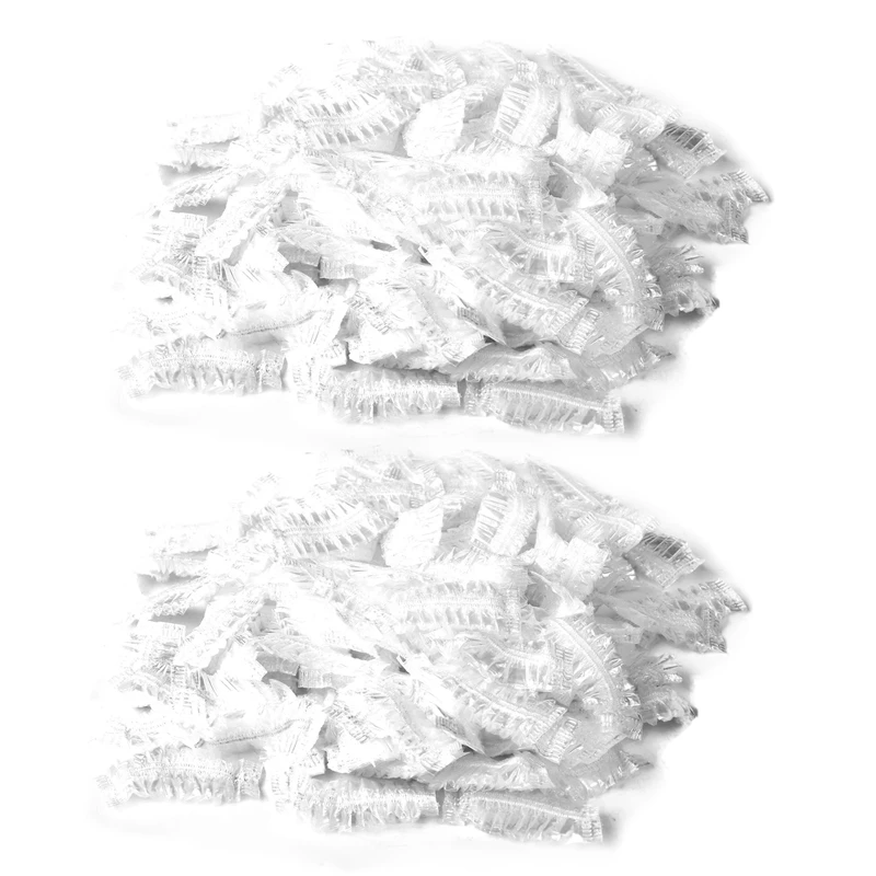 

200Pcs Disposable Bath Shower/Dyeing Hair Ear Guard, Waterproof Ear Protector Cover Caps For Salon/Home Use