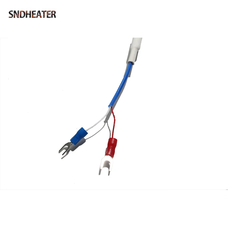 SNDHEATER PT100 K Тип Контроллер температуры Датчик термопары 1 м 2 3 4 5 ПТФЭ Экранный