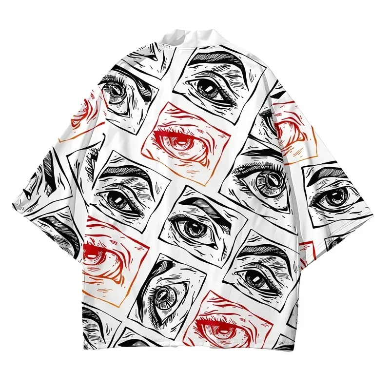 Мужское кимоно-кардиган японское мужское юката Харадзюку азиатская японская